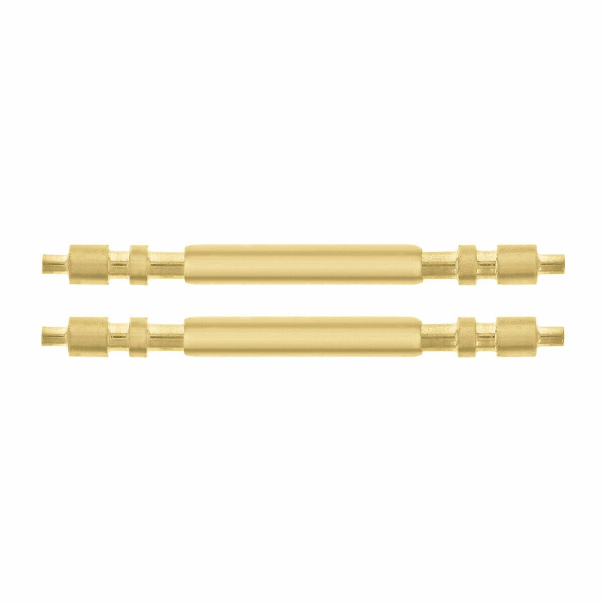 2 GOLD SPRING BAR PIN FOR 36MM ROLEX PRESIDENT 20MM DAYDATE WATCH 1802 1803 1811