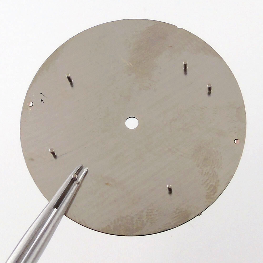 35MM California black cofee sandwich Watch Dial fit miyota 8215 NH35 NH36 2824