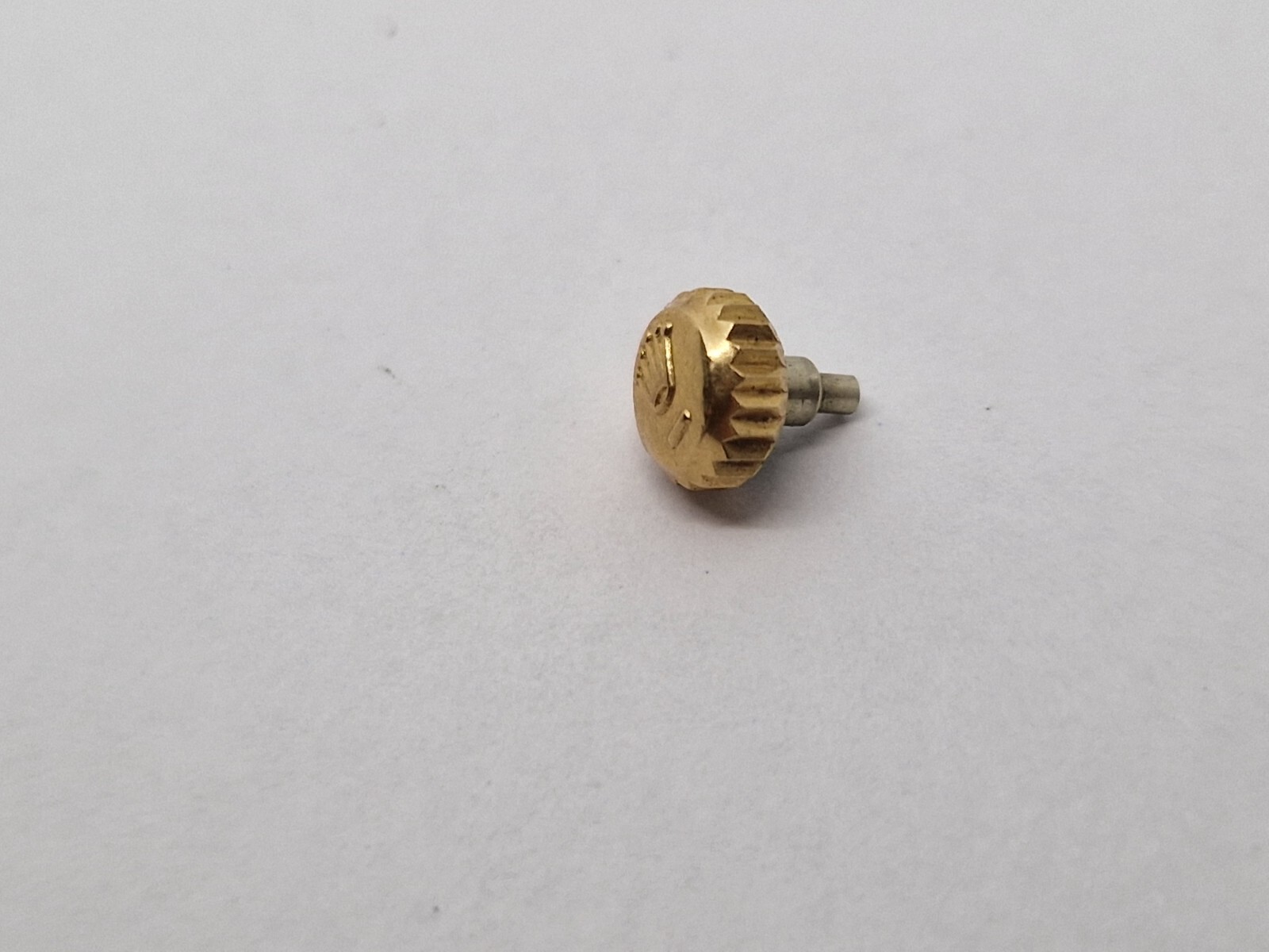 Rolex crown gold colored 6.1 mm genuine / pre owned
