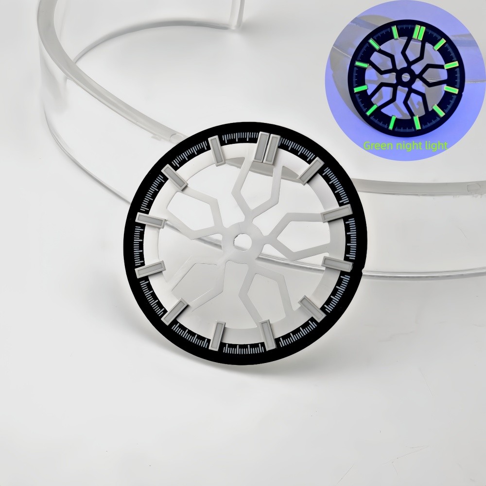NH35 Dial 28.5mm Skeleton Dial Fit for NH38/NH70 Movement Watch Parts watch dial