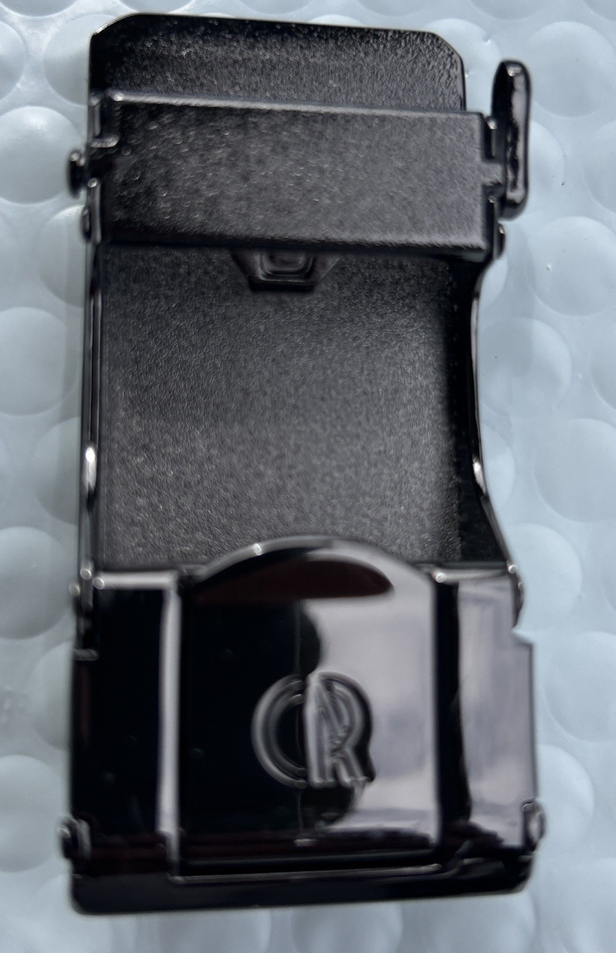 CHAOREN Ratchet Belt Buckle Only for 1 3/8 Slide Belt Strap, Automatic Gun Metal