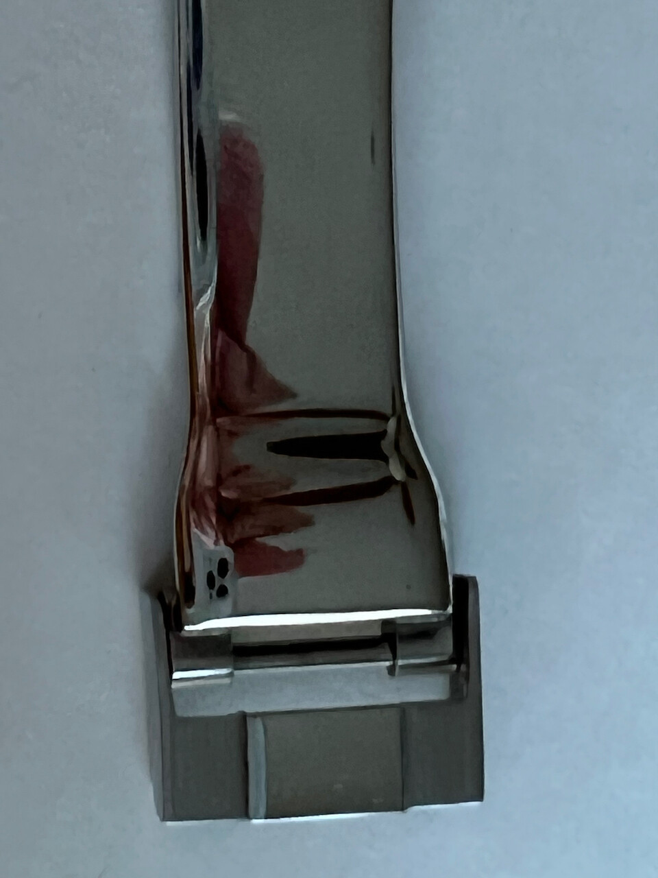 Third party deployant buckle gridlock silver clasp for Rolex Milgauss watch