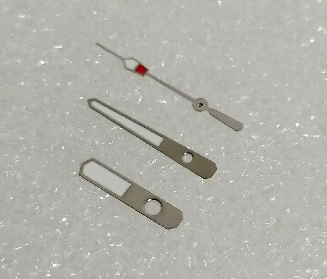 SILVER MM300 MARINEMASTER HANDS FOR SEIKO NH35 NH36 7S26 7002…
