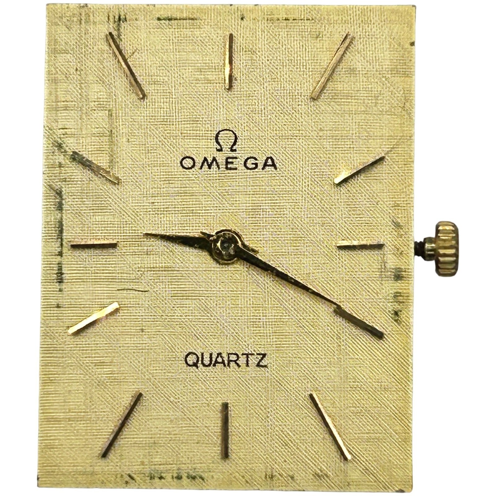 Vintage OMEGA 1380 7 Jewels Quartz Wristwatch Movement ONLY – Working