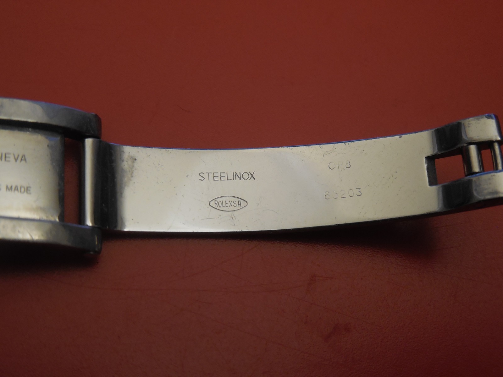 ROLEX 63203 DEPLOYMENT CLASP FOR 20MM JUBILEE OYSTER BAND BRACELET BUCKLE