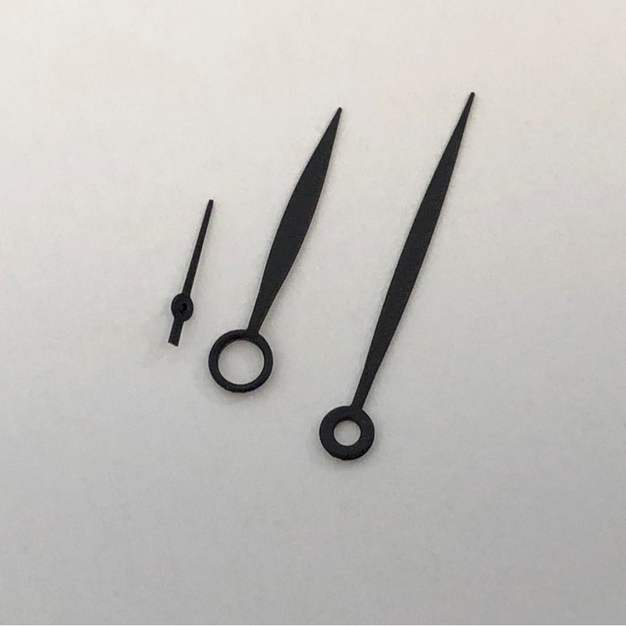 37mm White Enamel Watch Dial Black Hands for ETA 6497/6498/ST3600/3621 Movements