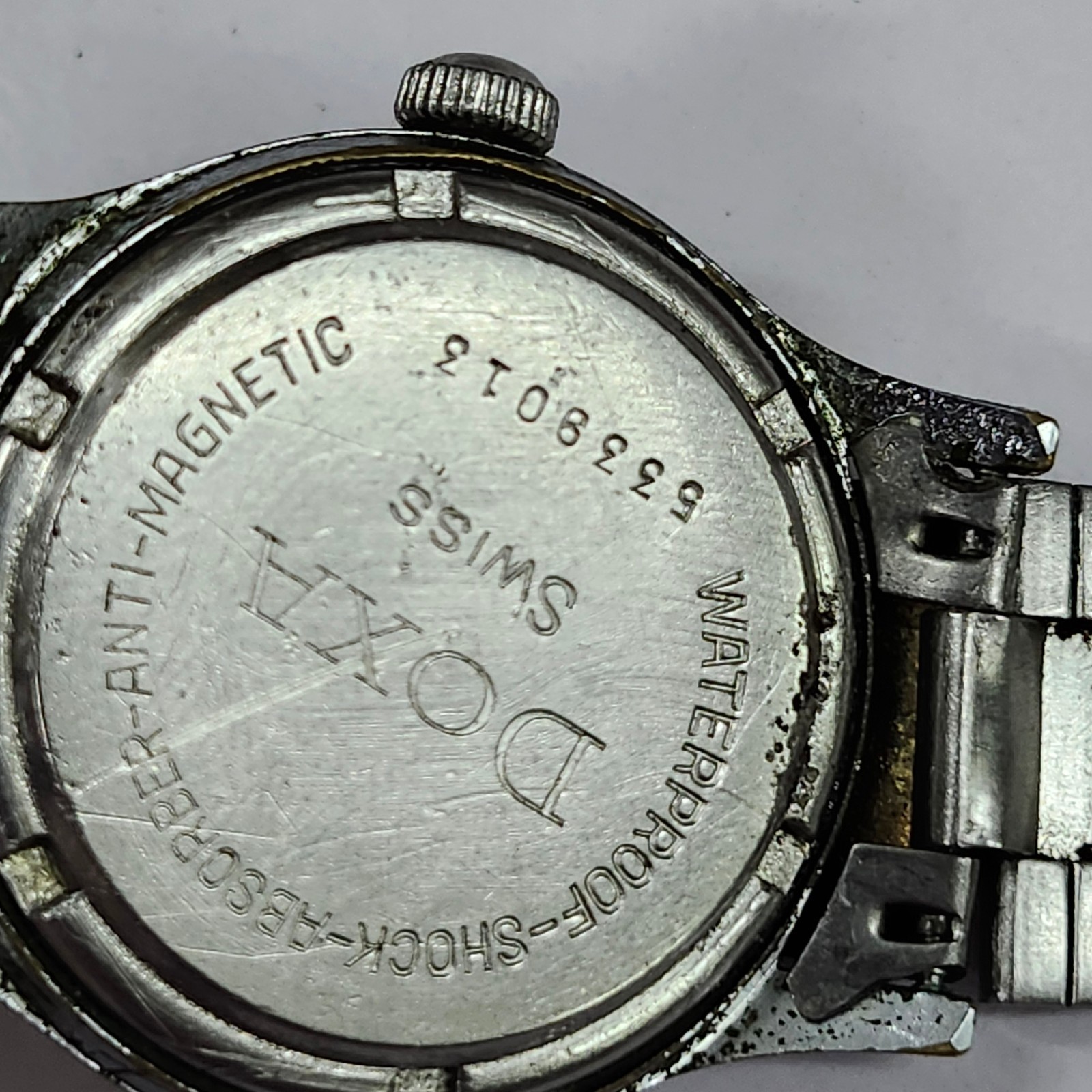 Doxa Case Seeland Sidney 17J Swiss Mechanical Watch Parts Repair Project