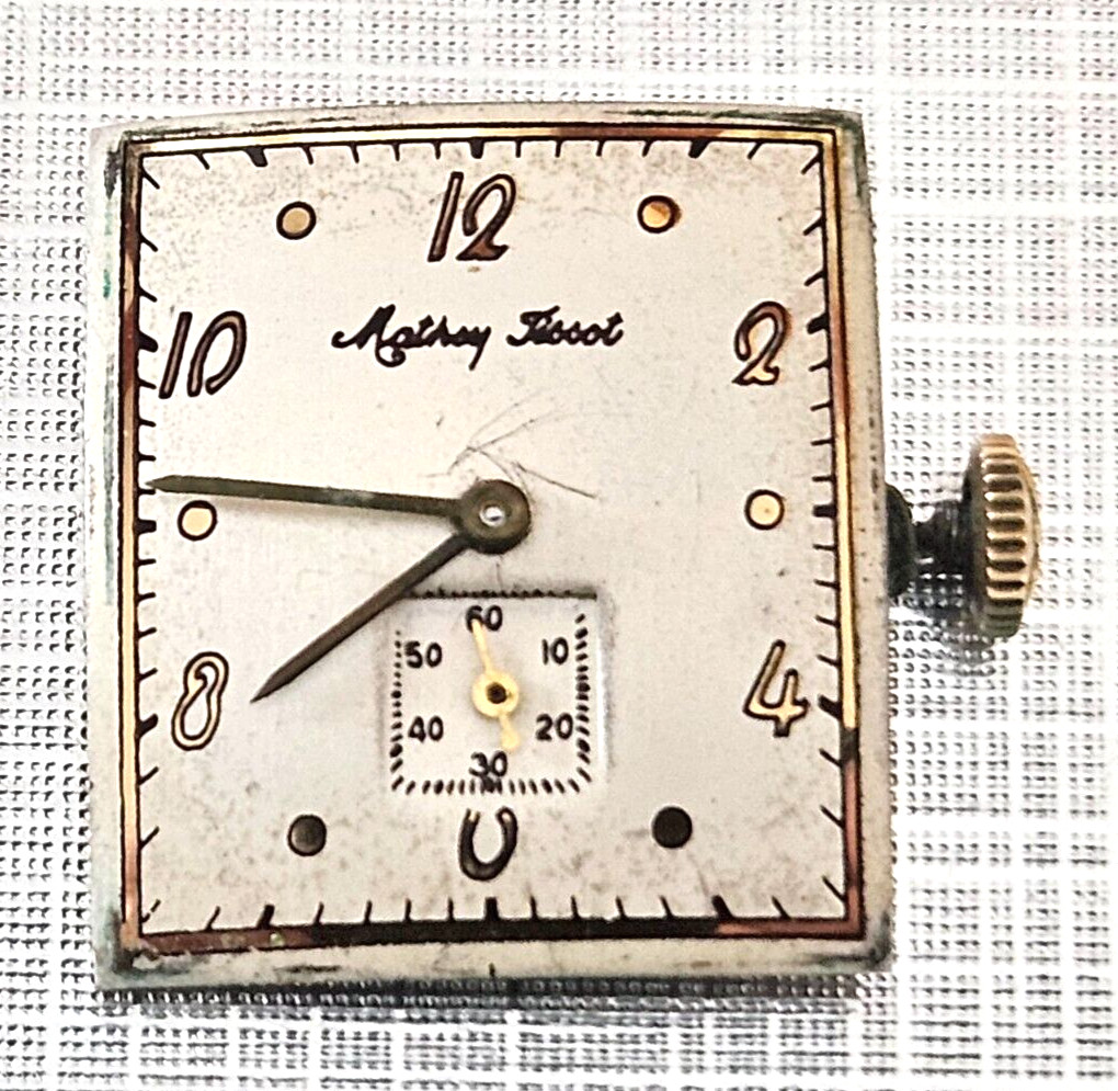 MATHEY-TISSOT 17J MXT SWISS WATCH MOVEMENT (GOOD BALANCE) LOT.114