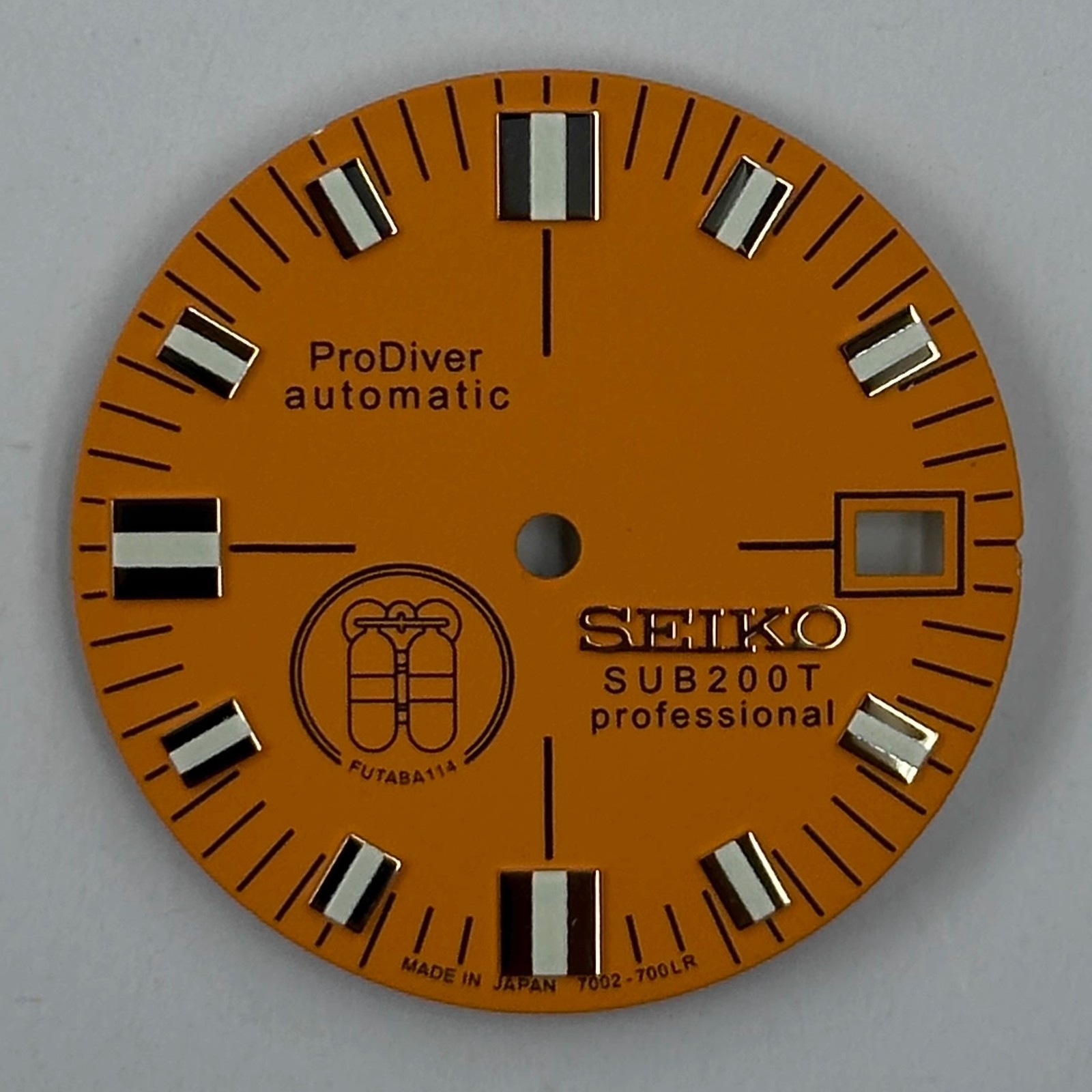 28.5mm Watch Dial Green Luminous Date Fit NH35/NH36 Movement
