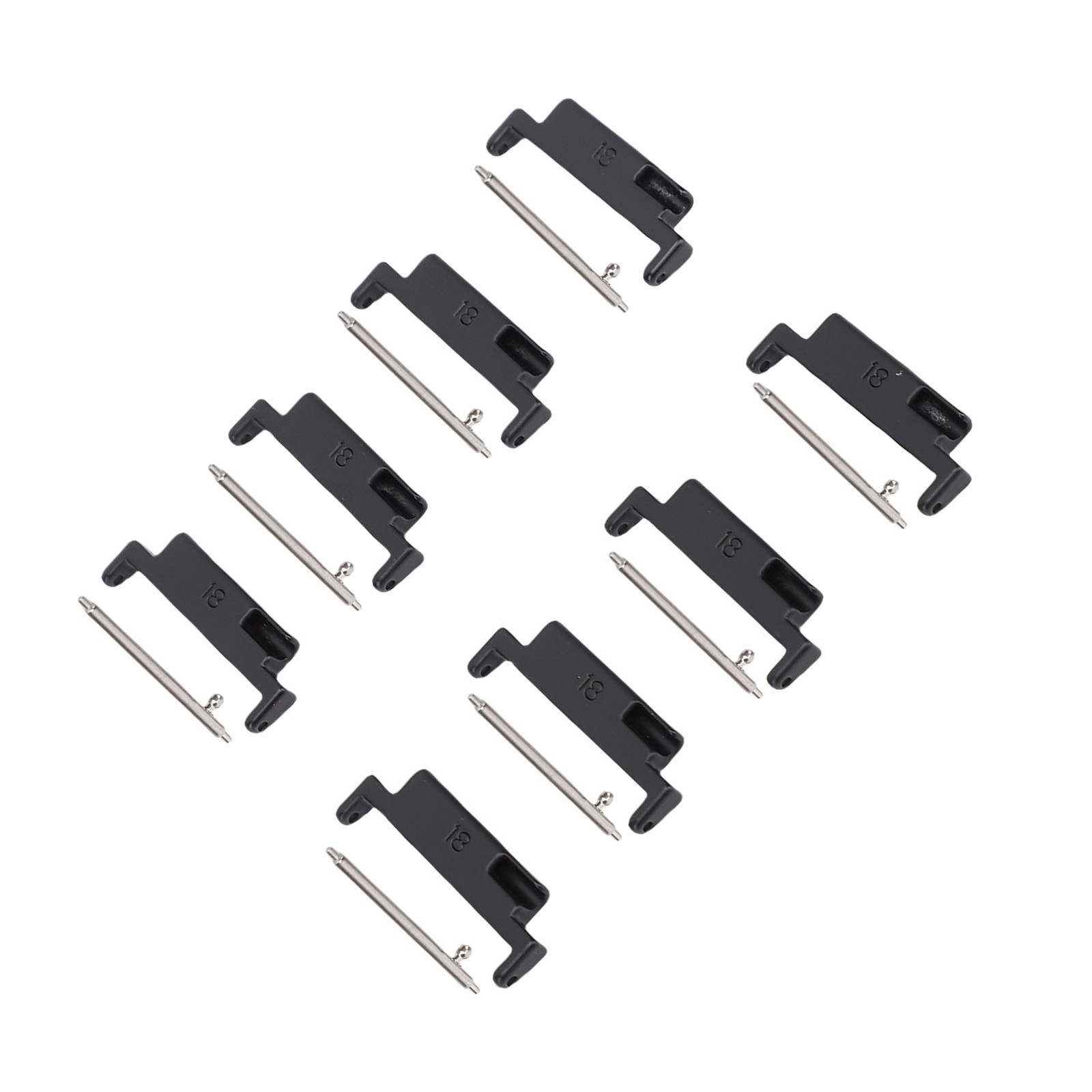 4 Pairs Metal Watch Band Adapter Set Durable For Smart Watch Recommended