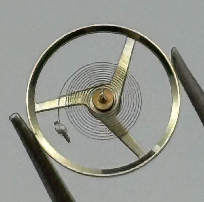 Felsa 4062 Balance Wheel Complete And Spring Renata Watch Movement Parts NOS