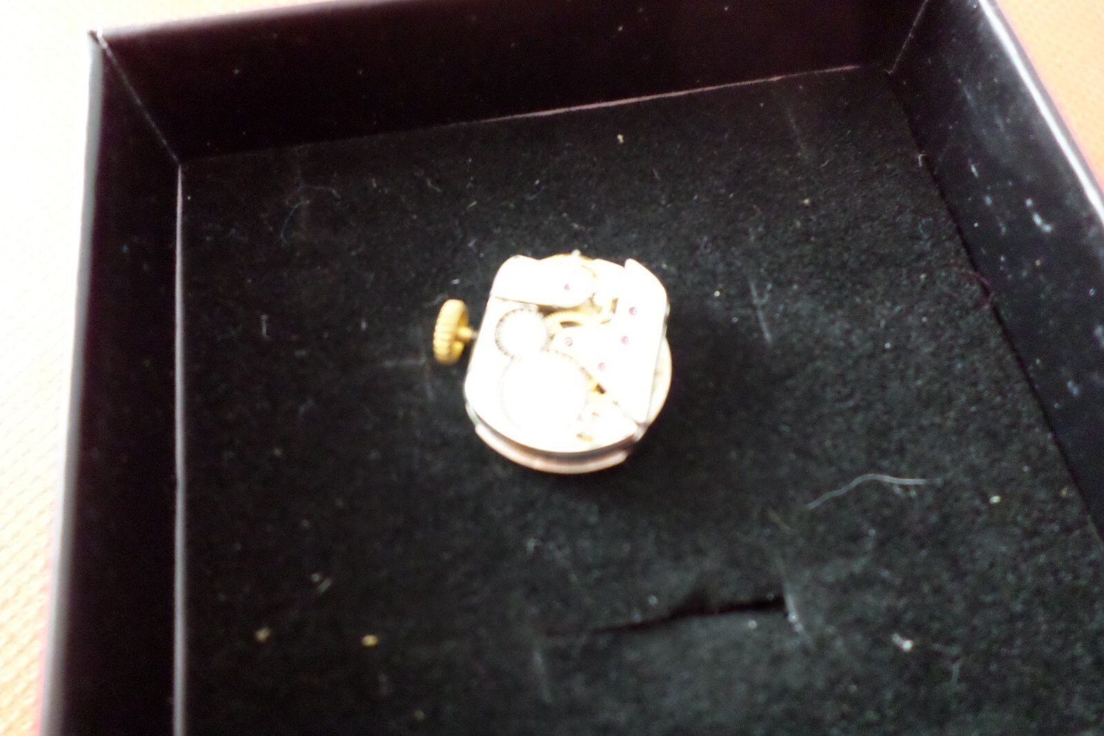 Slava 18mm Watch Movement c1940s, 9ct crown, VGC Fully Serviced 2024 (Ref:24/GS)