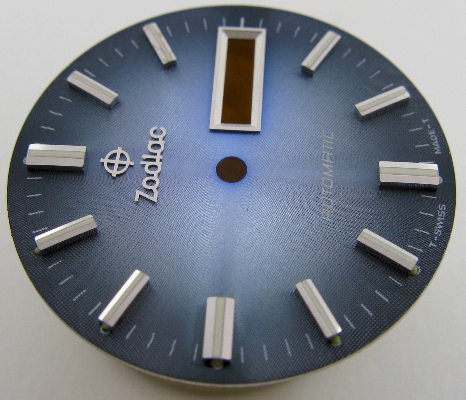Zodiac Watch Dial textured pattern diameter 29.1 millimeters fit Eta 2789