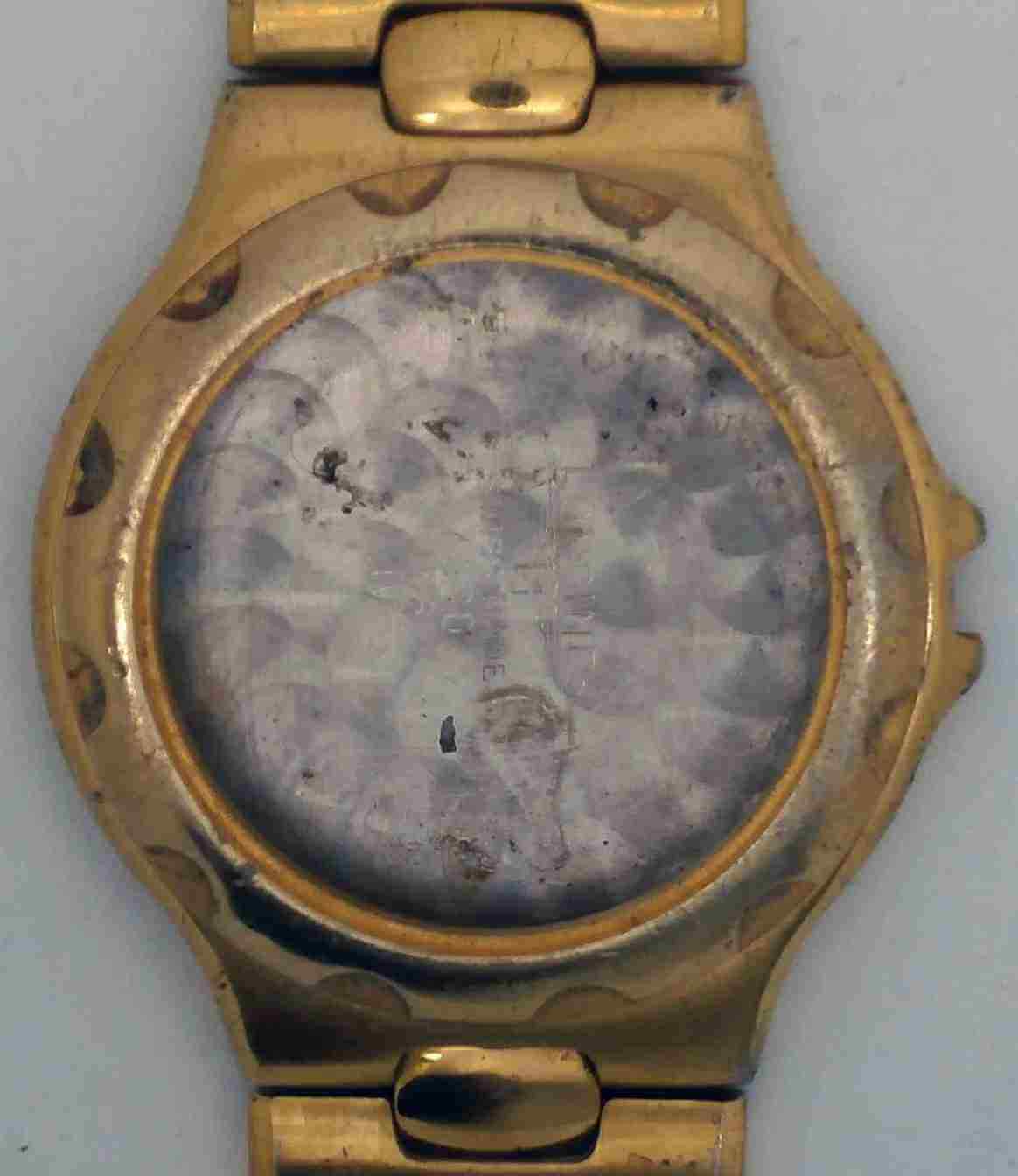 LONGINES Conquest Gold Plated Case & Bracelet. Ref: L1.631.1. For Parts