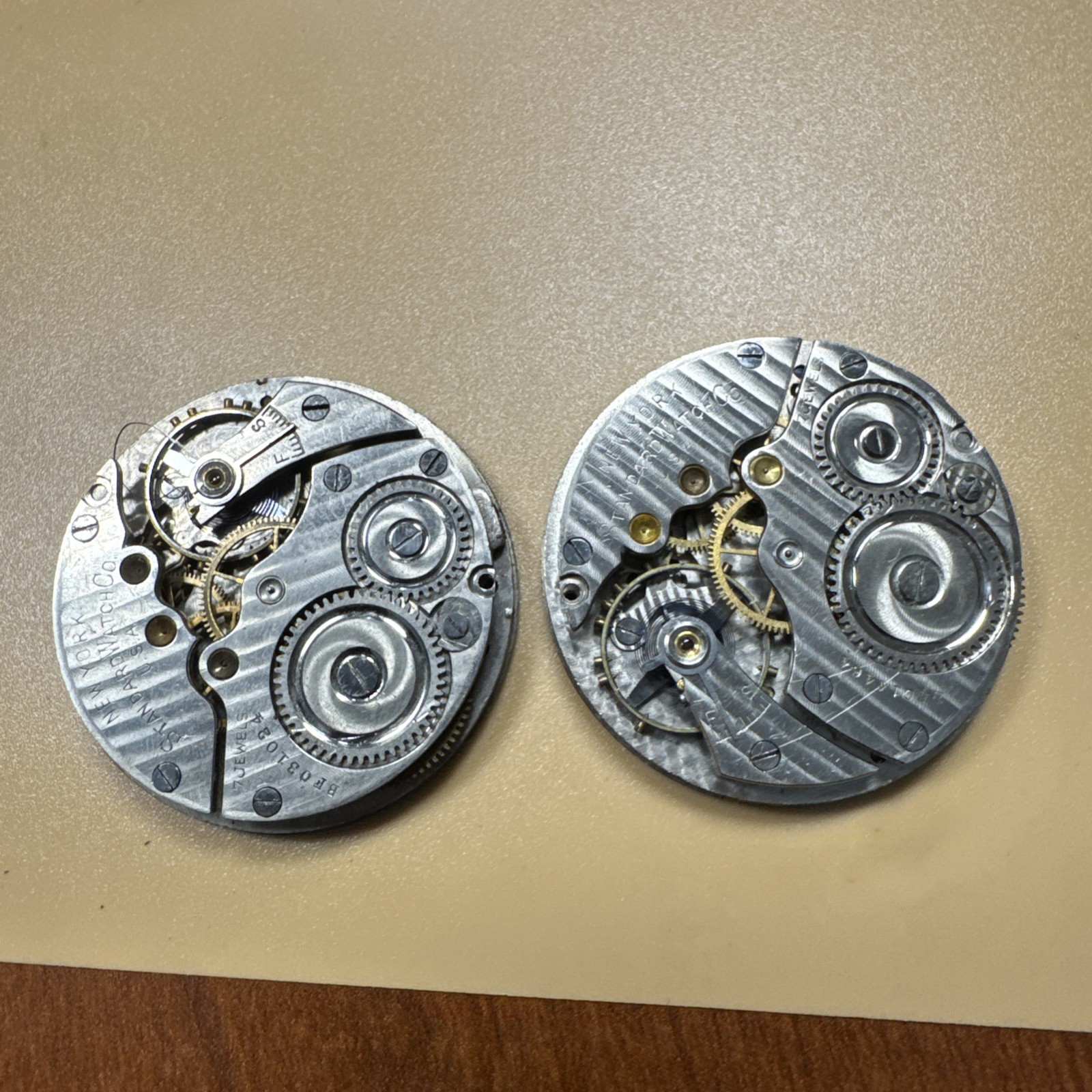 NY Standard 7 Jewel Mechanical Pocket Watch Movement SOLD AS IS!