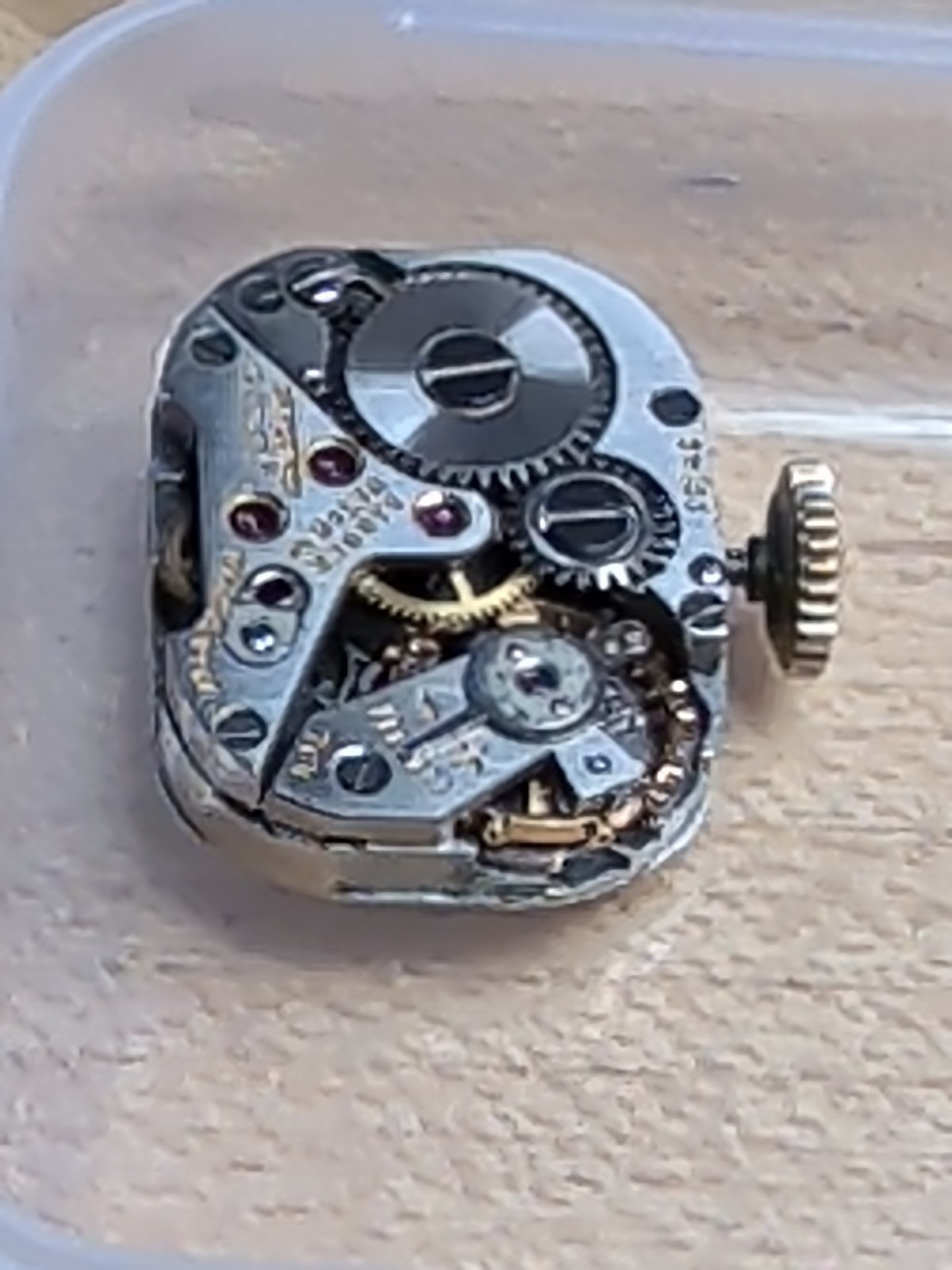 Meyer Lifetime Watch Face Movement Parts/Repair Starts and Stops