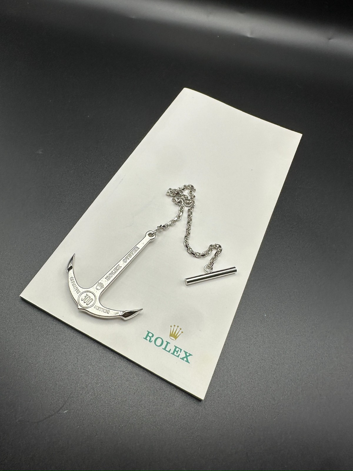Genuine ROLEX Anchor 300 Meter 1000 FT Submariner 16613 14060 16610 NOS