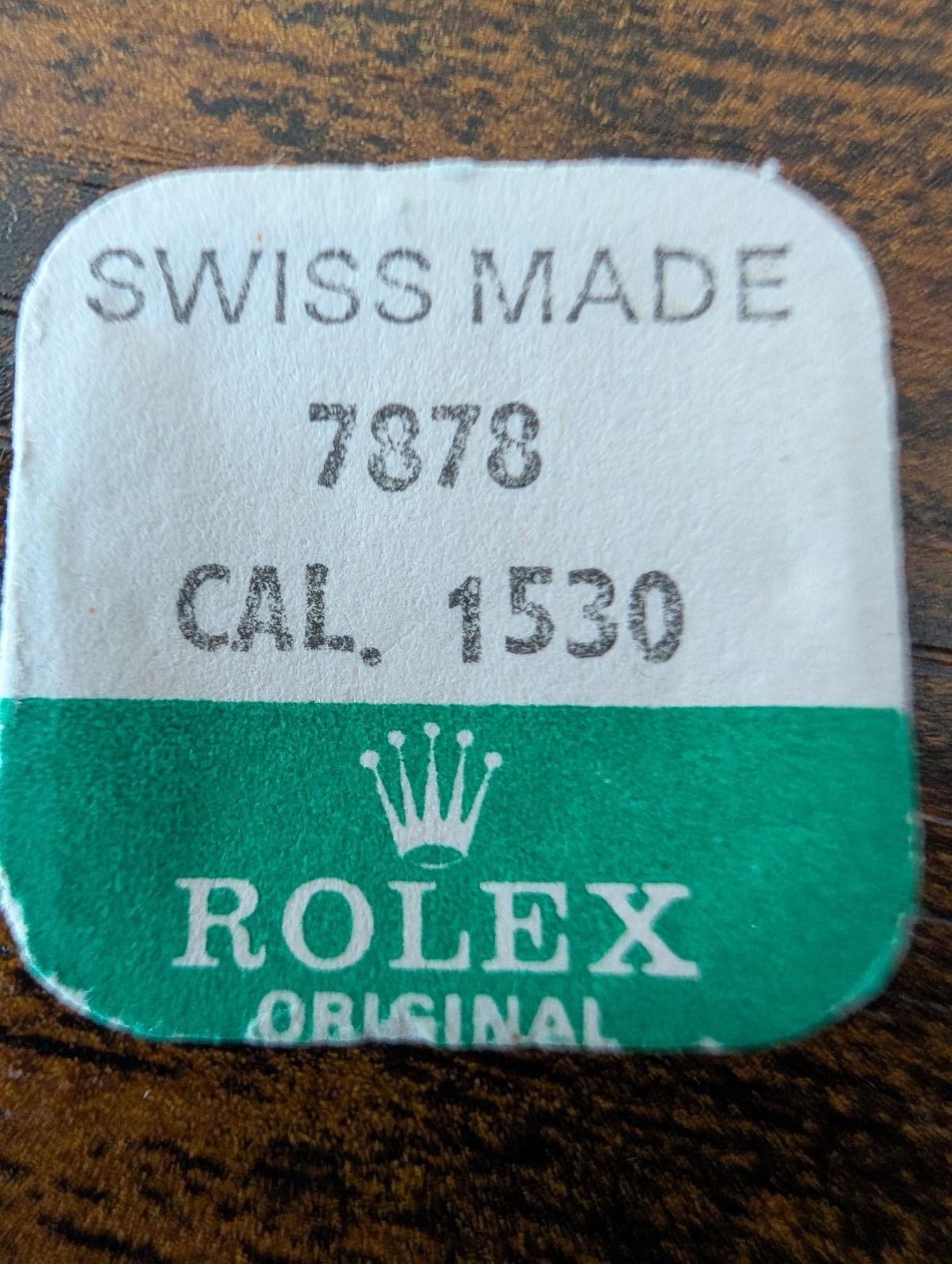 ROLEX-YOKE FOR SLIDING PINION-FACTORY SEALED-CAL 1530 PART 7878