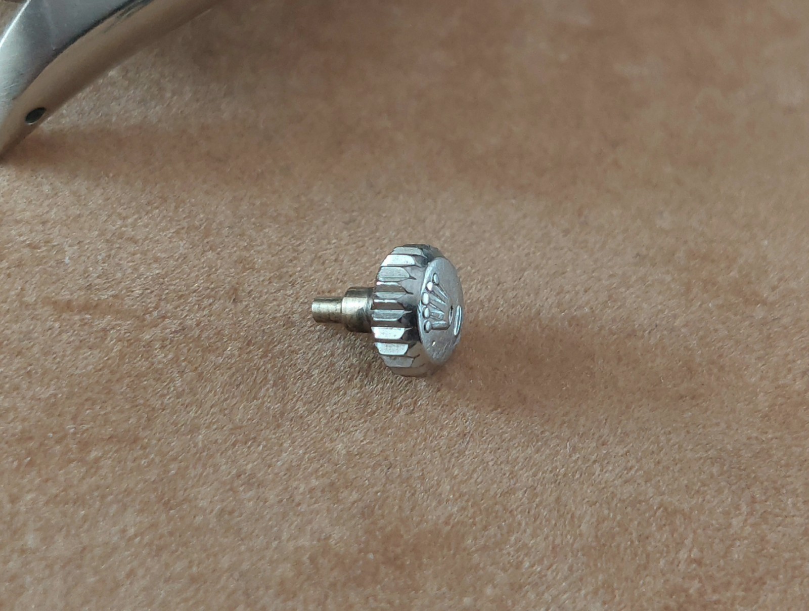 Original ROLEX Oyster Perpetual Datejust Steel CASE Reference 6605. Ca 1956