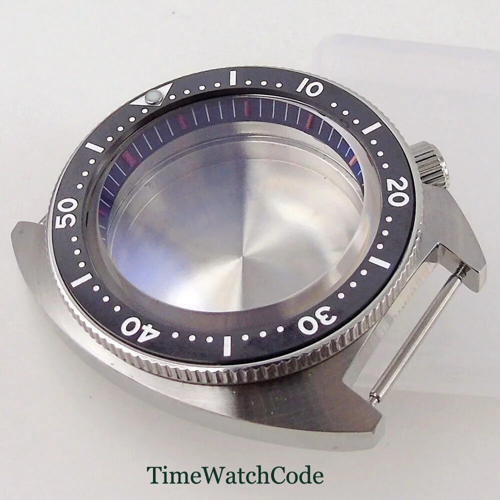 41mm Watch Case for NH35 PT5000 ETA2824 Sapphire Crystal Chapter Ring 4.1 Crown