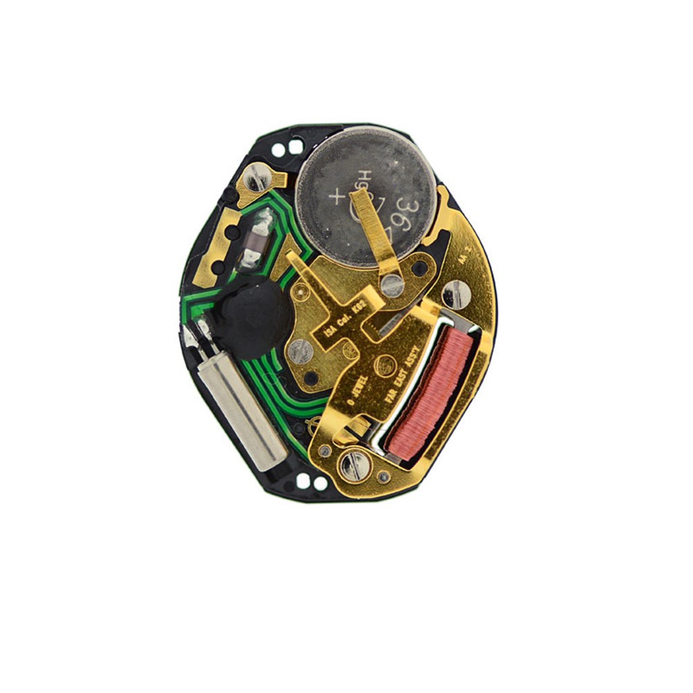 15.3mm Diameter 2 Hands Quartz Watch Movement Replacement for ISA K62/132