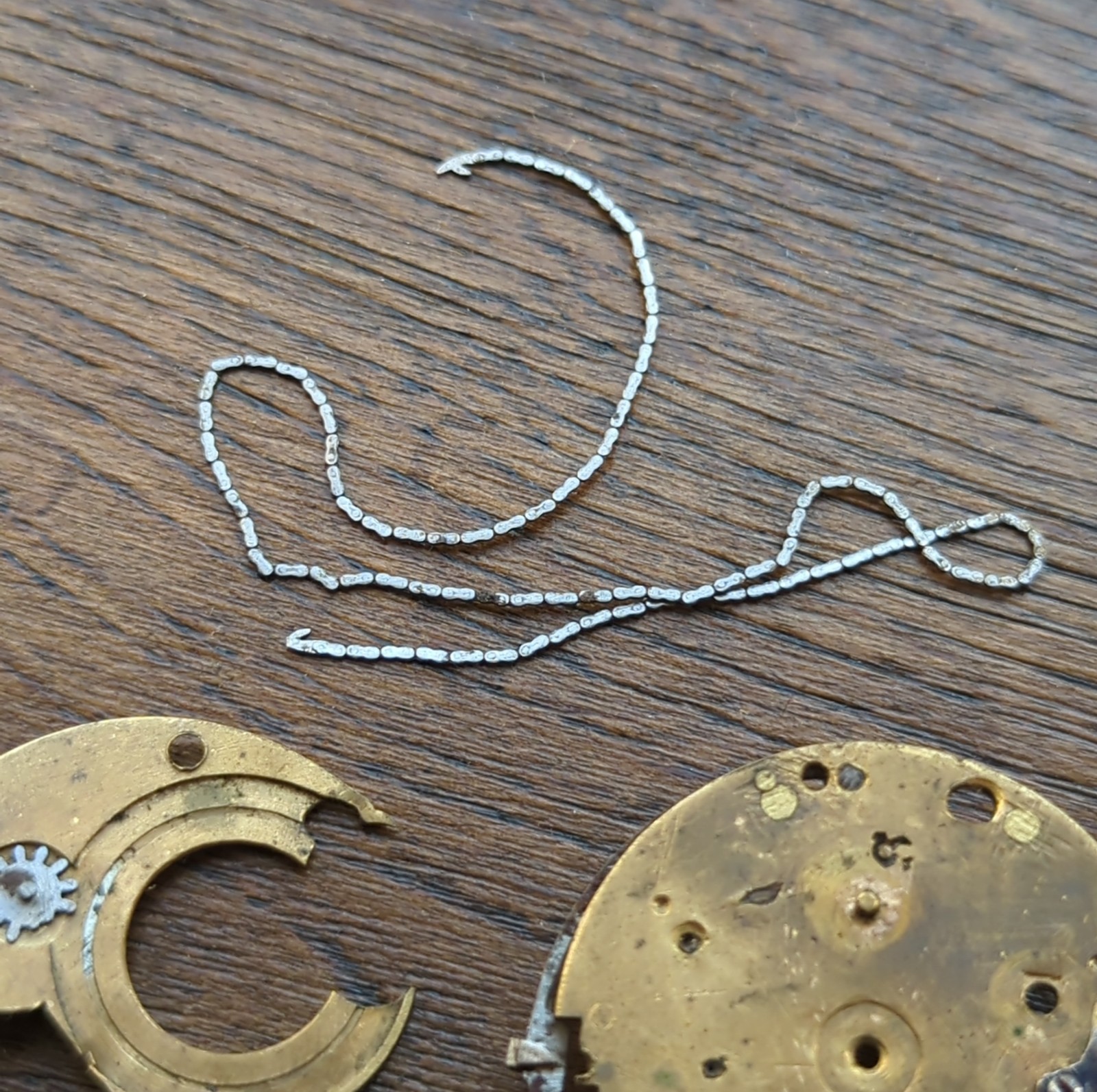 18th Century London Maker Verge Fusee Pocket Watch Movement In Pieces (CU22)