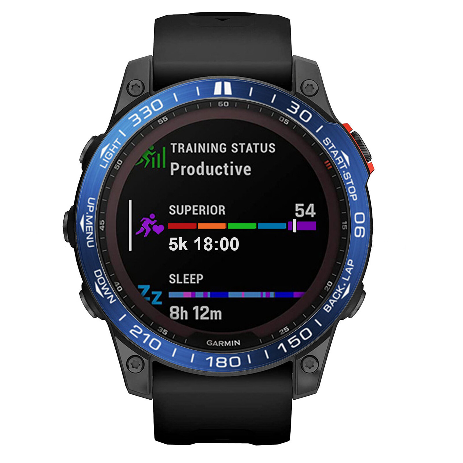 Watch Bezel Ring Protective Insert Bezel for Garmin Fenix 7X Watch Accessories