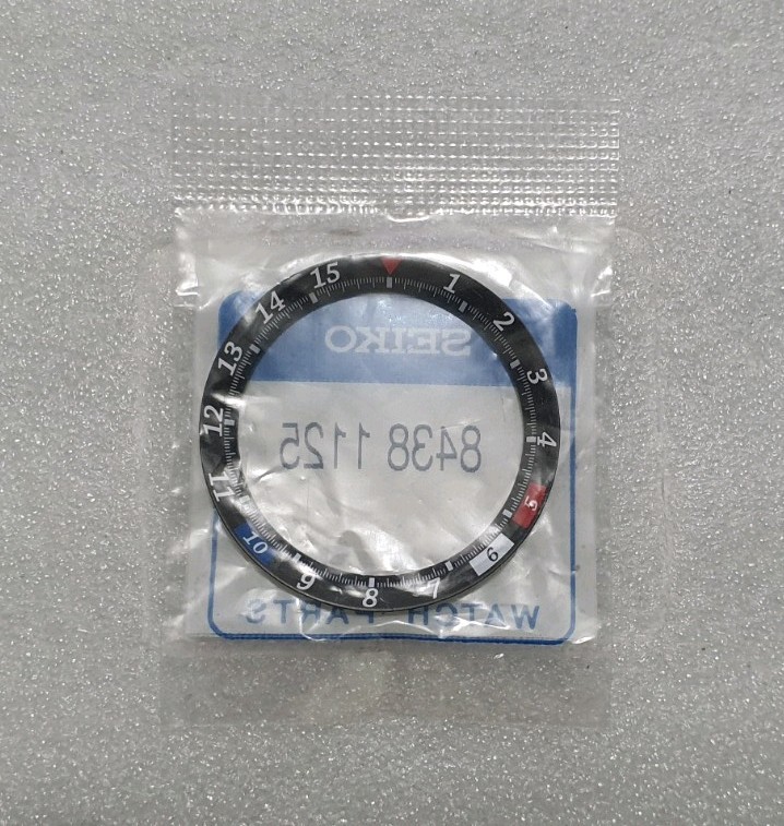 Seiko Part No.: Seiko Dial Ring 8438 1124 For Case No. 7T84-0AA0