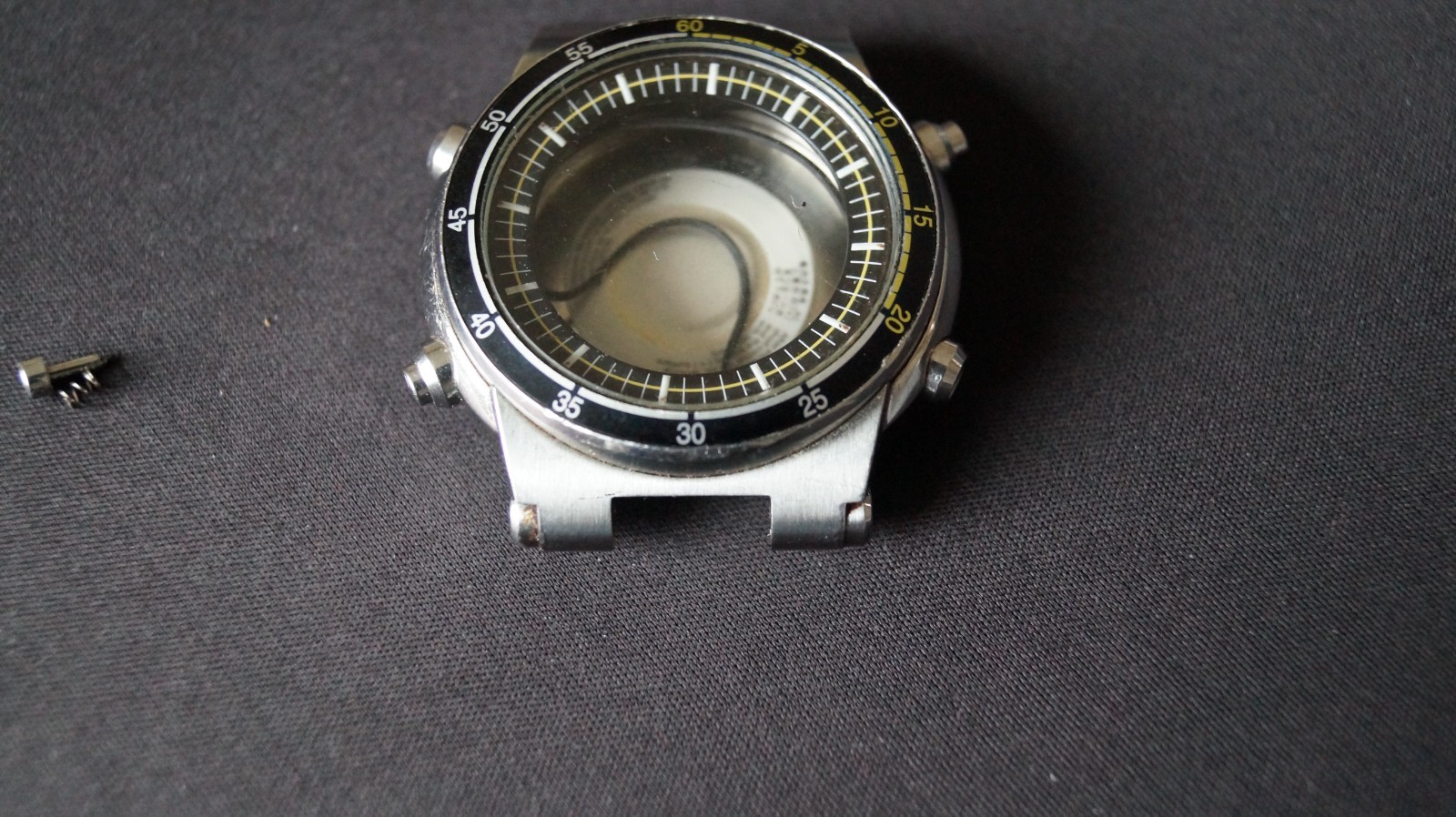 H024 vintage Seiko watch case Analog Digital Sportura Ignition quartz for parts