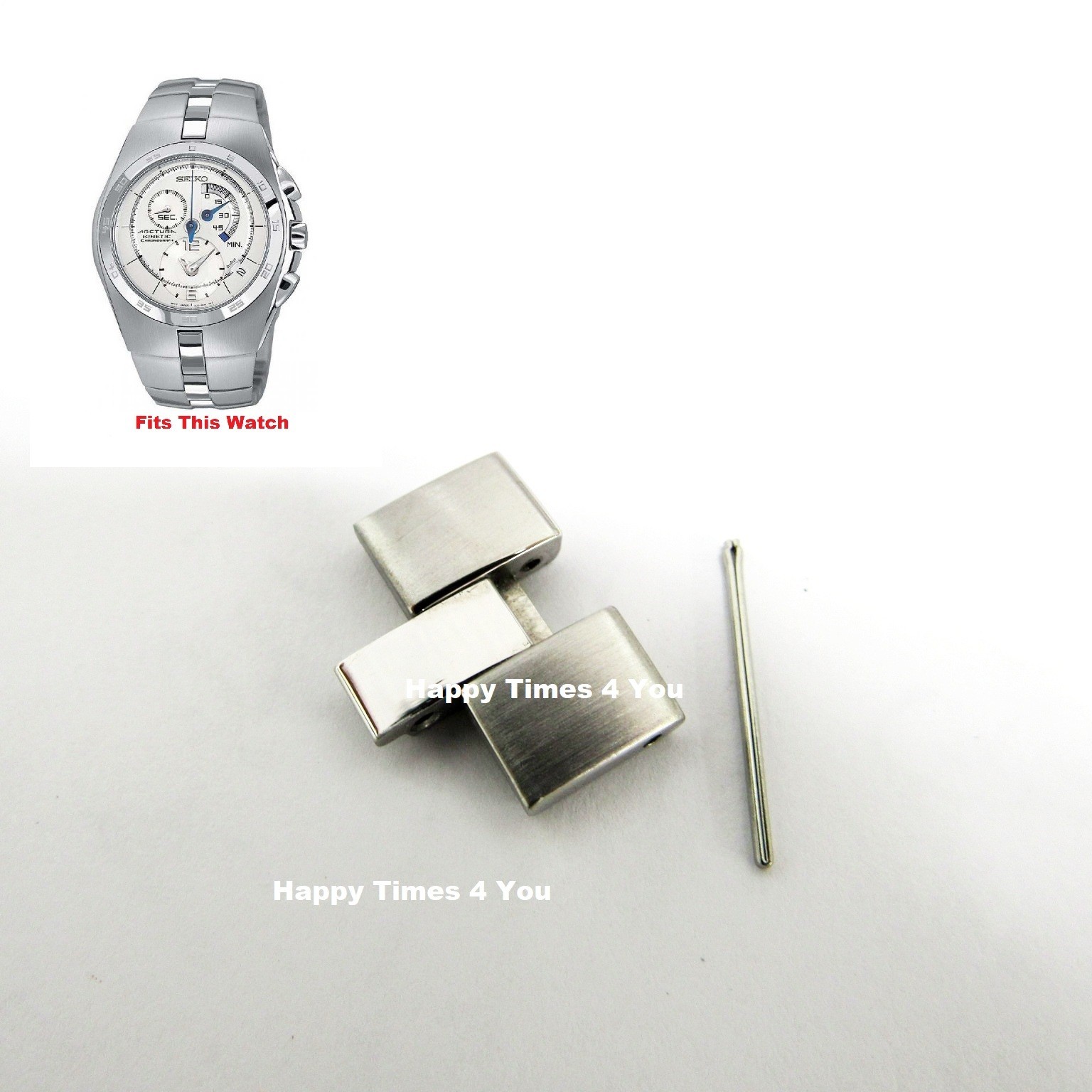 33A3-BI Seiko Arctura Chronograph Watch Sizing Link