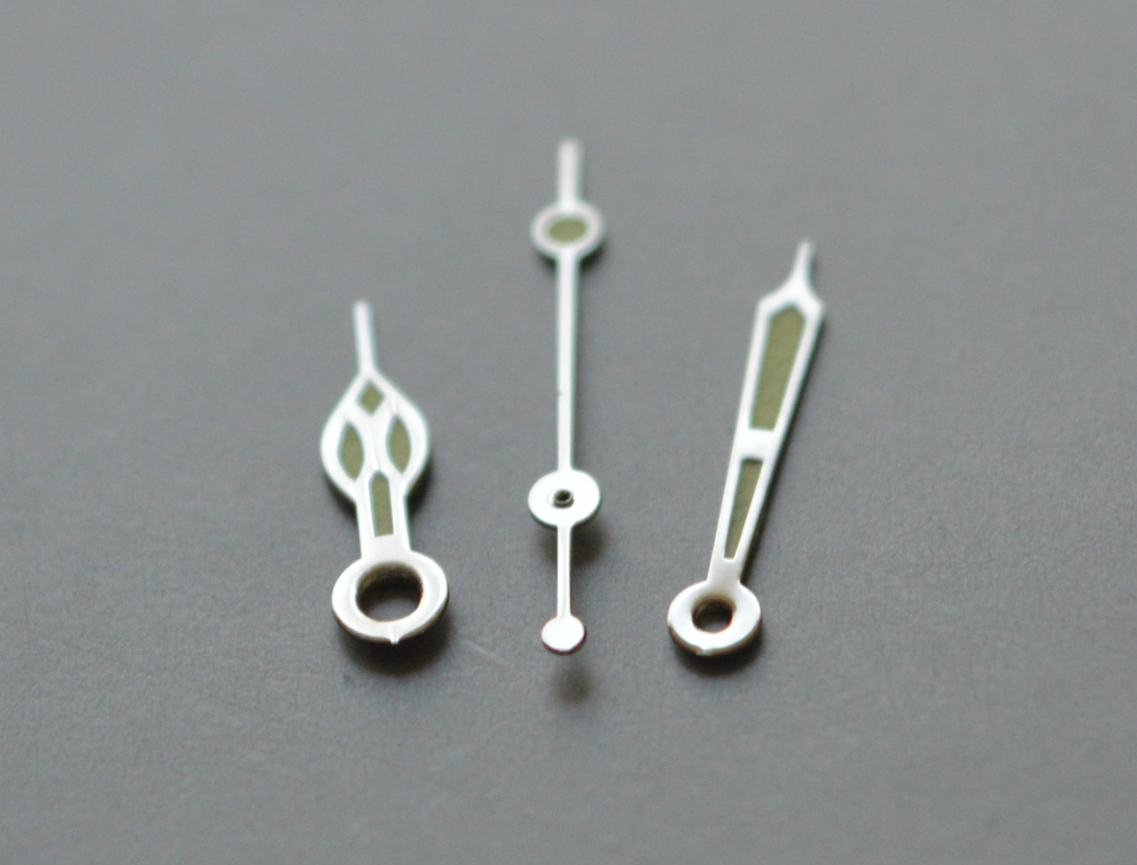 Silver Cathedral Style Watch Hands Set 120/70/20 – Fits many ETA, Ronda, RLX Etc