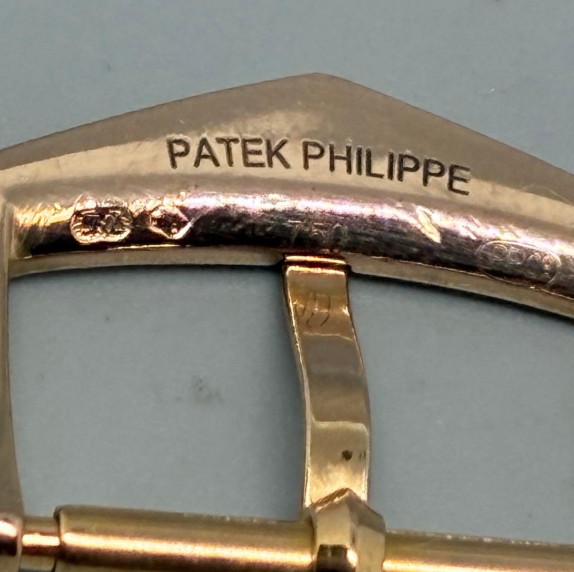 Patek Philippe 18K Rose Gold Watch Tang Buckle 16mm 3.45g 750 Hallmarked