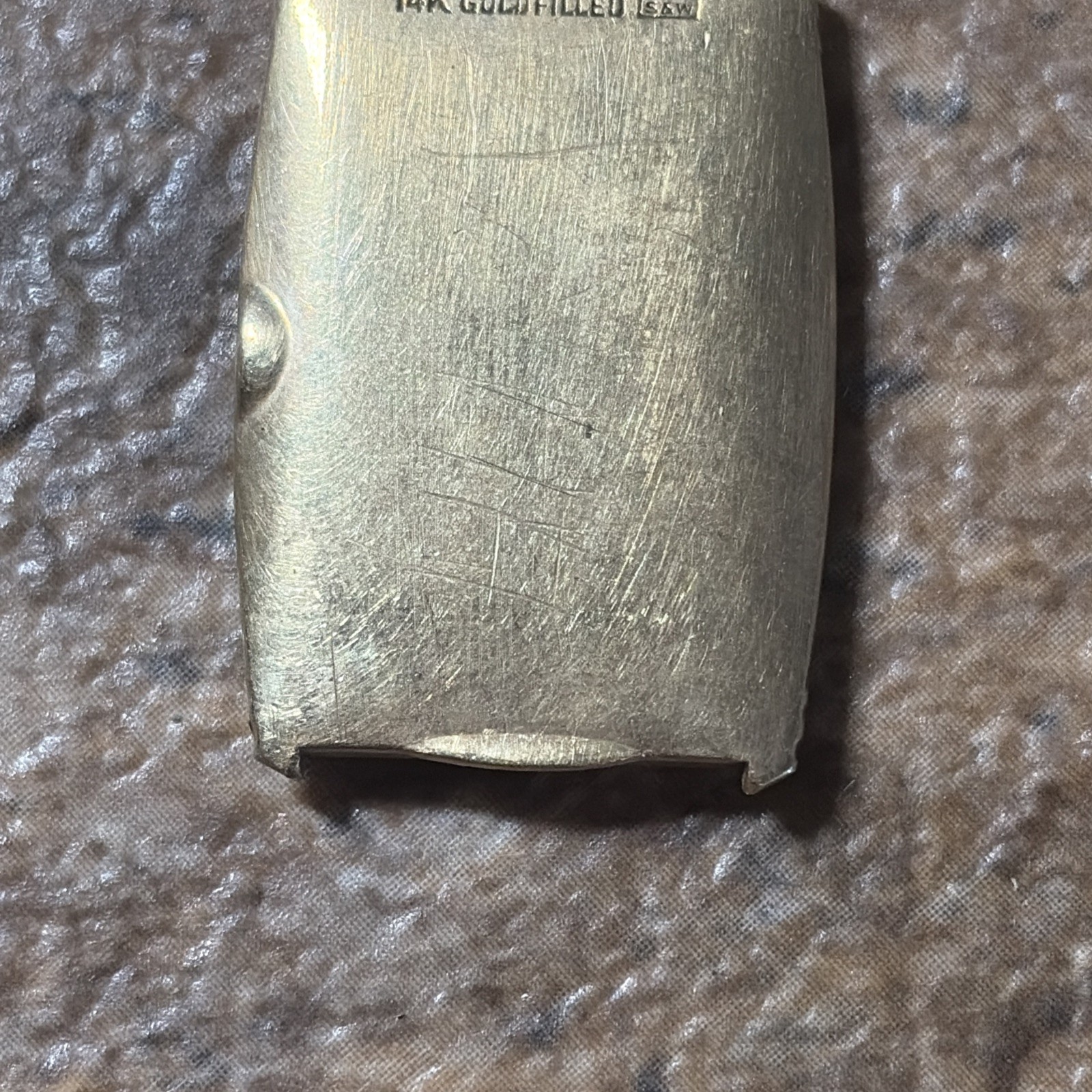 Vintage 14k Gold Filled Tissot Watch Case 22mm