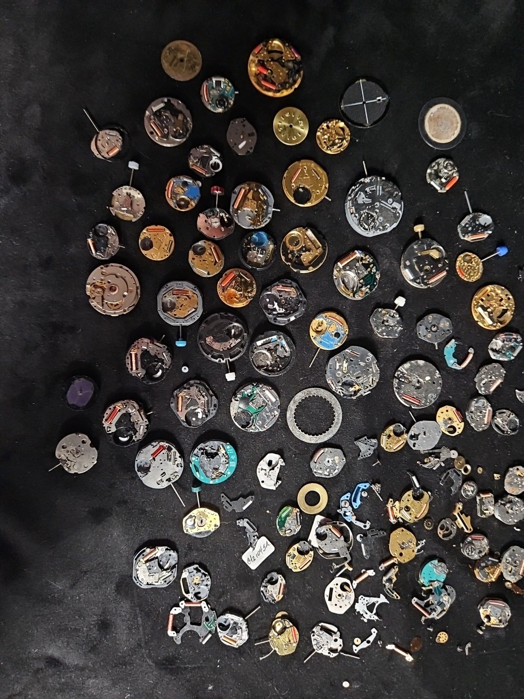 Large Lot Watch Movement Parts Quartz Mechanical For Repair Craft Steampunk