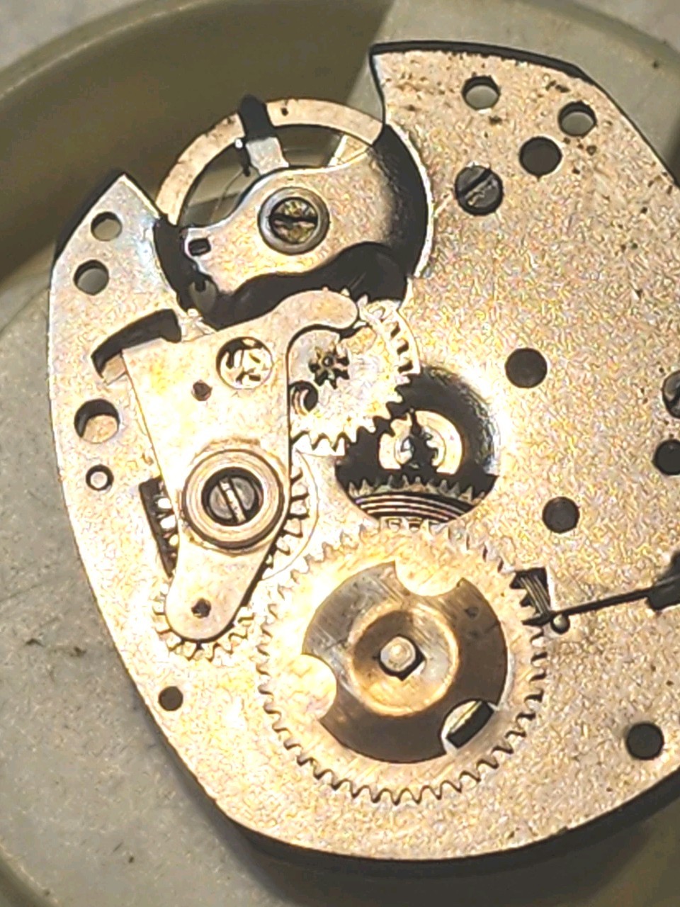 Timex M106 /105 Movement running just had complete service with sweep second 106