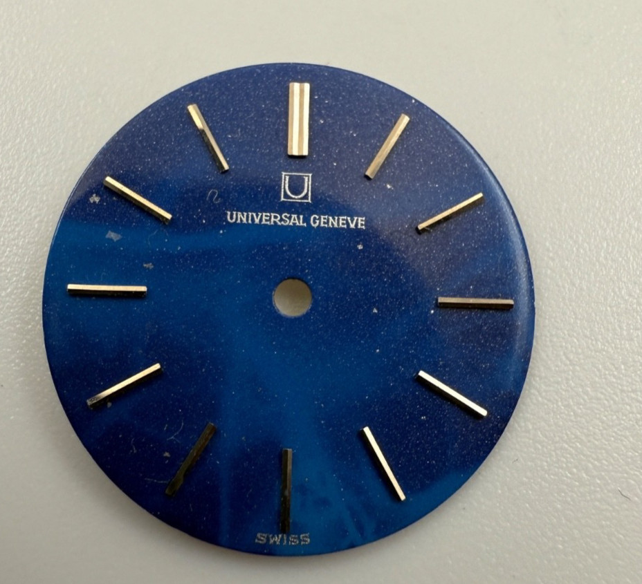 Universal Geneve Blue Galaxy/Lapis Lazuli Dial 19.5 mm