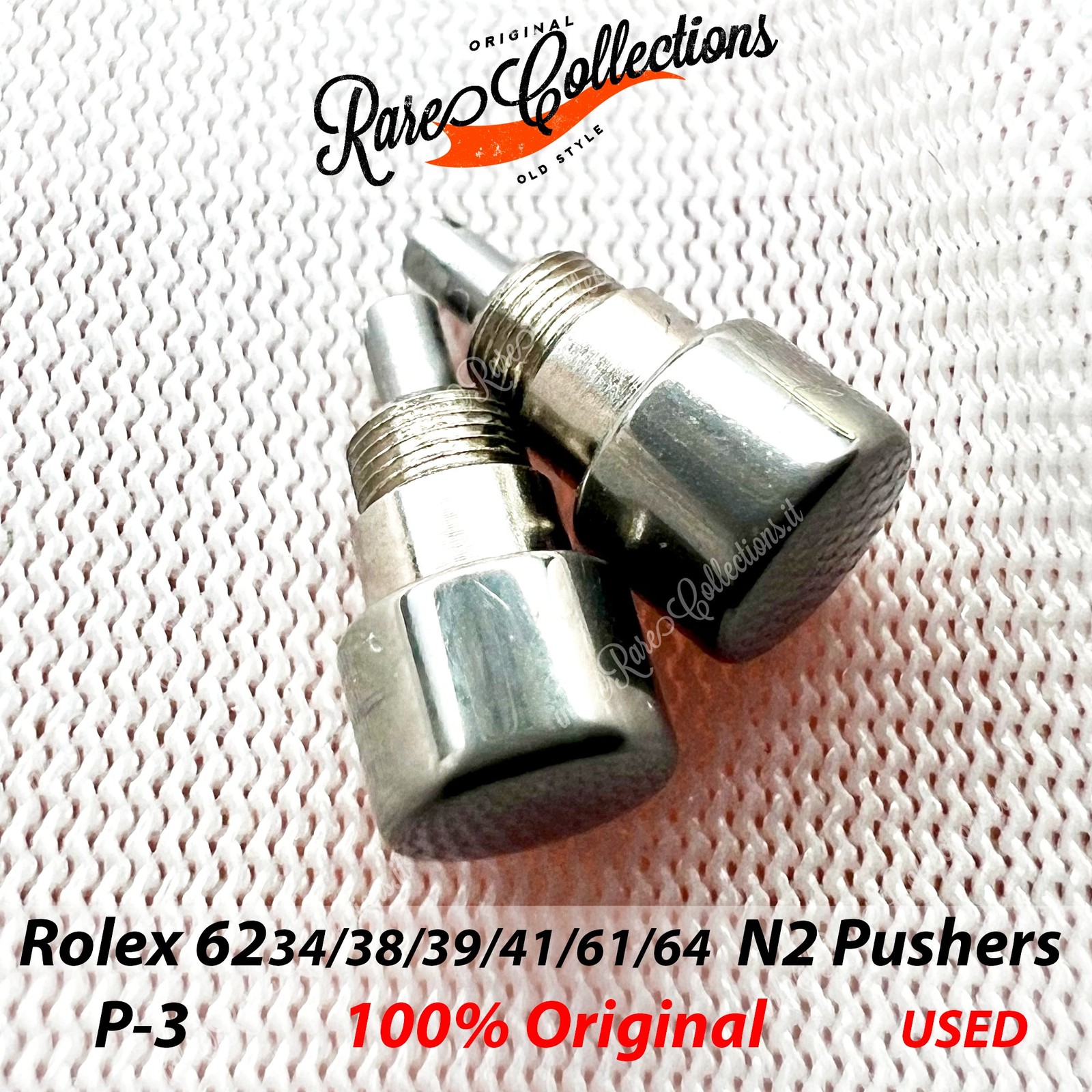 Rolex 6238 6239 6236 6262 DAYTONA 24-P3-0 Pulsanti Pushers Buttons Originali