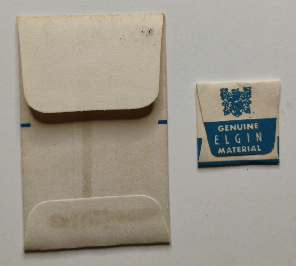 ELGIN 716 3-Screw, Jewel & Setting Clamp Sweep Second Upper Watch Parts