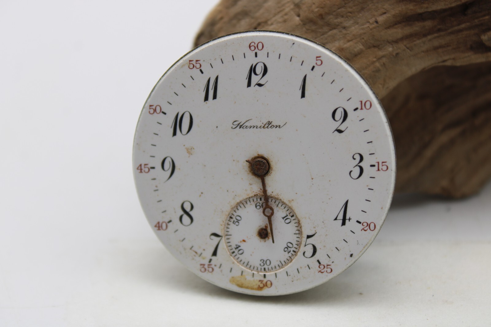 1913 HAMILTON POCKET WATCH MOVEMENT 1054196 GRADE 974 16s 17j (CN)