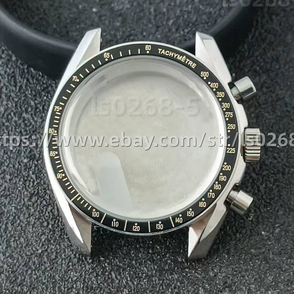 40mm VK63 Watch Case Stainless Steel Fit Quartz Movement