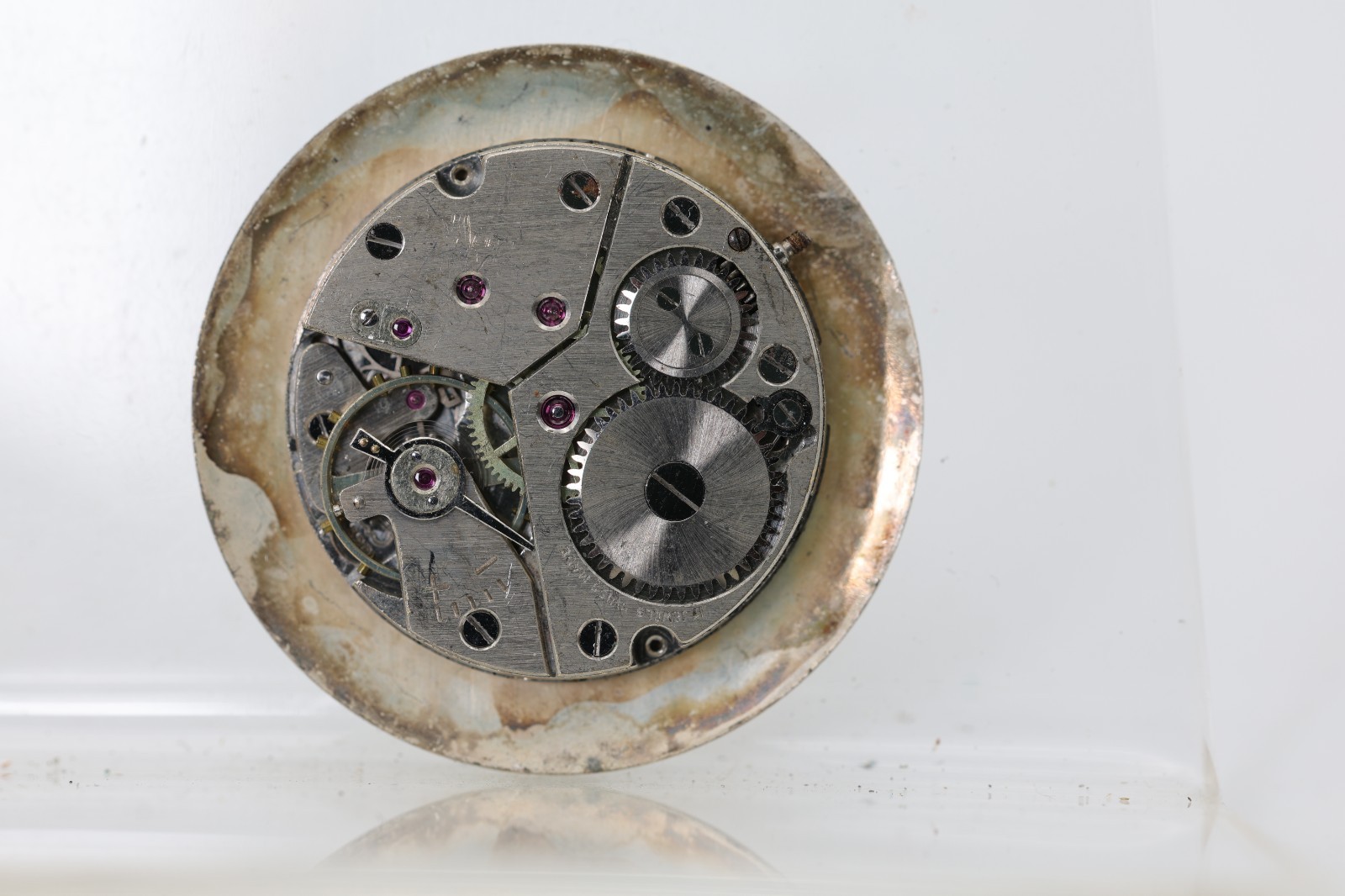 BORDONI PESEUX cal. P 320, 17j WRIST WATCH MOVEMENT FOR REPAIR (NE)