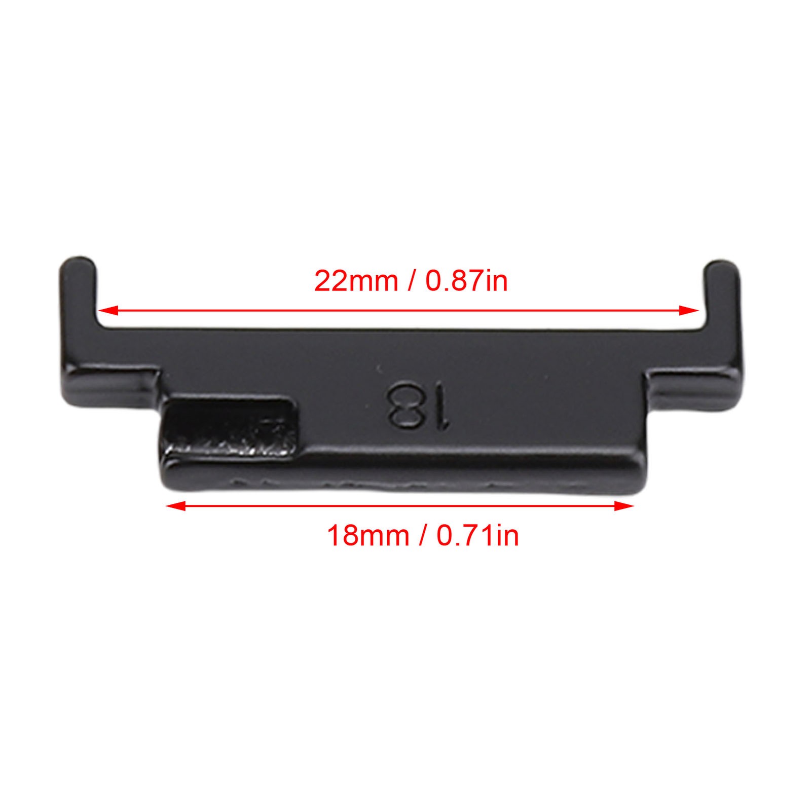 4 Pairs Metal Watch Band Adapter Set Durable For Smart Watch Recommended