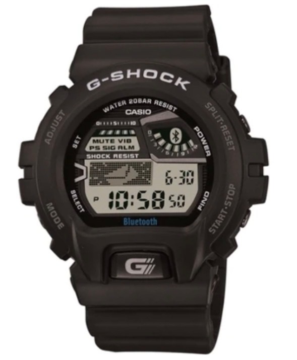 GENUINE Casio G-Shock Watch Black Band DW-6900BW-1 GB-6900AA-1B + Pins