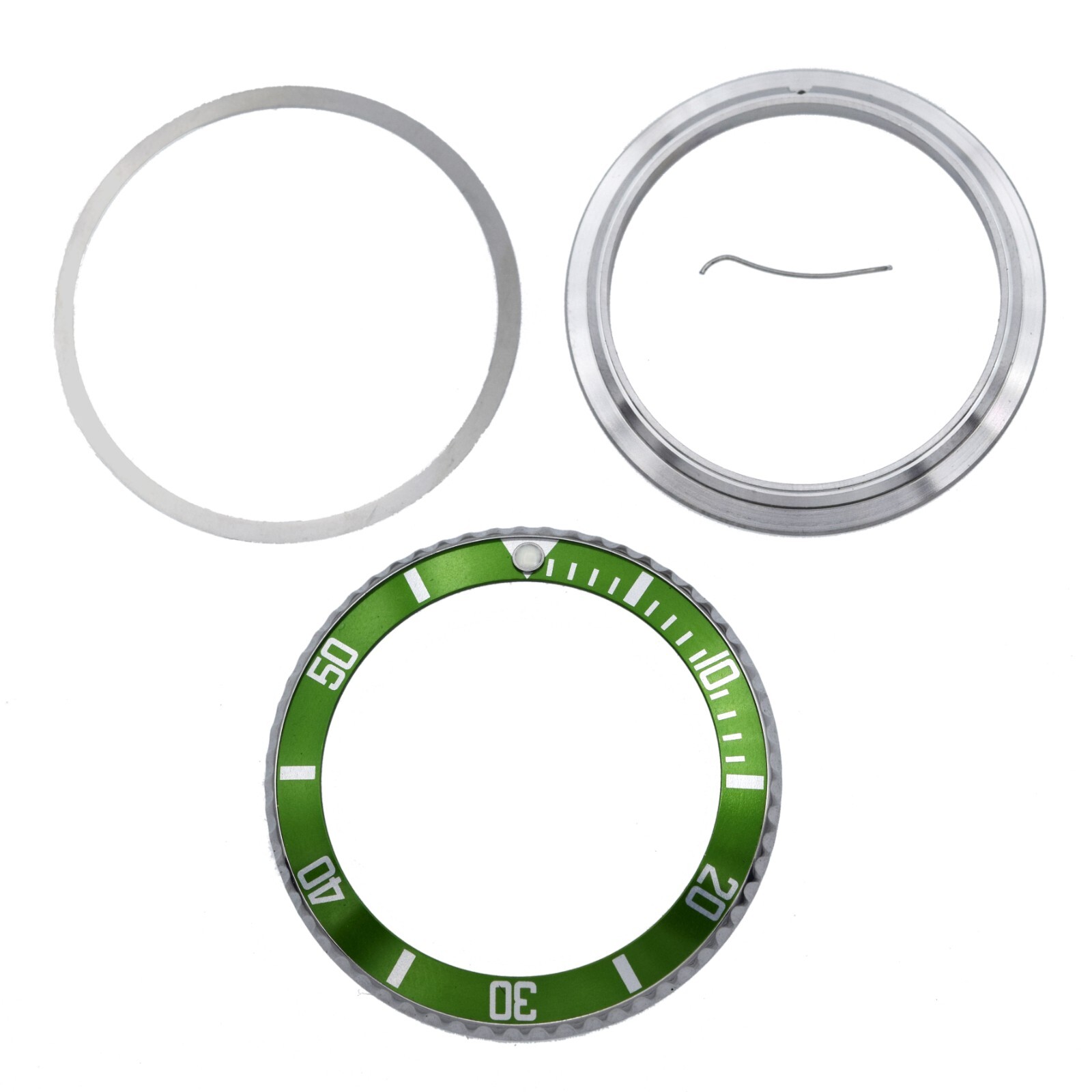 Green Insert, Bezel, Spring, Click, Retainer Ring For Rolex Submariner 16800