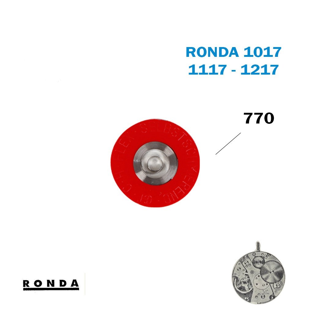 Main Spring Part No:770- For Movement RONDA 1117 1213 or 1211 or 1215 or 1217.