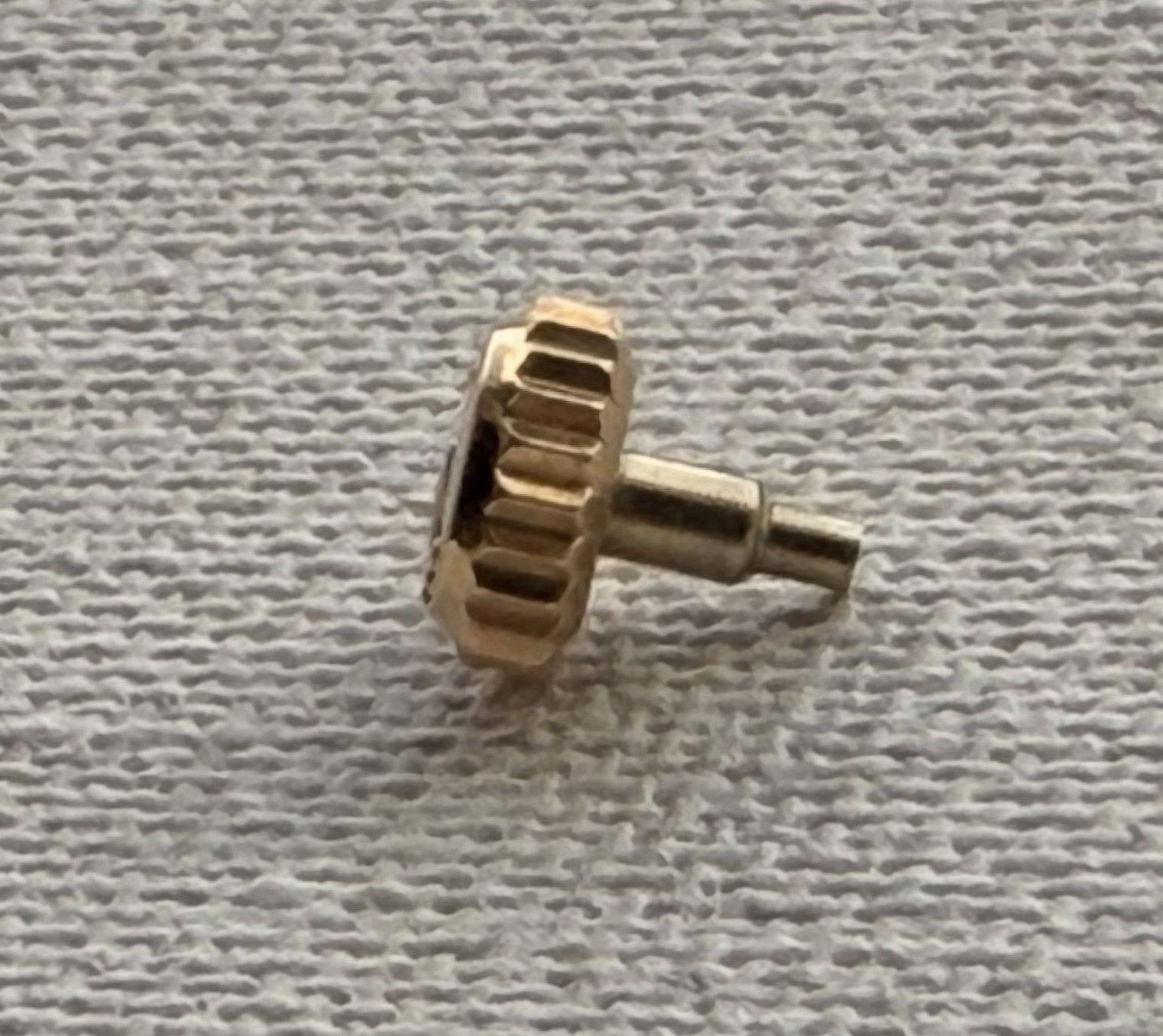 Genuine Rolex 241 24-603-8 Yellow Gold Crown 6mm