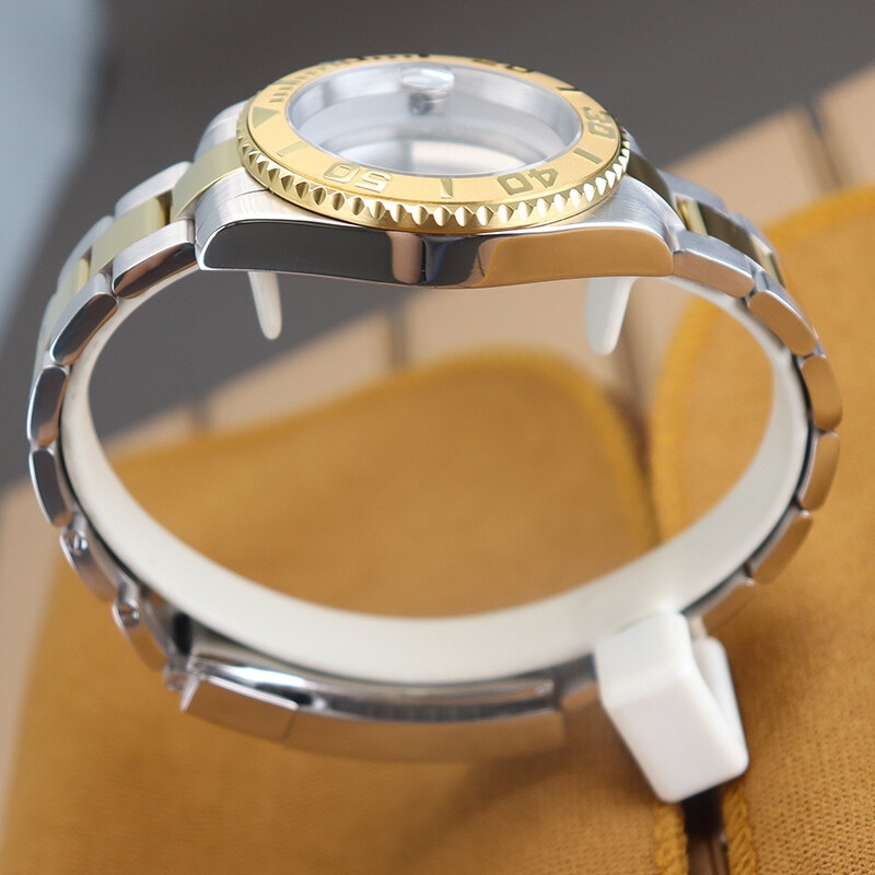 40mm Luxury men Watch Case Strap For Seiko Nh35 36/2824/8215 Movement 28.5mmDial