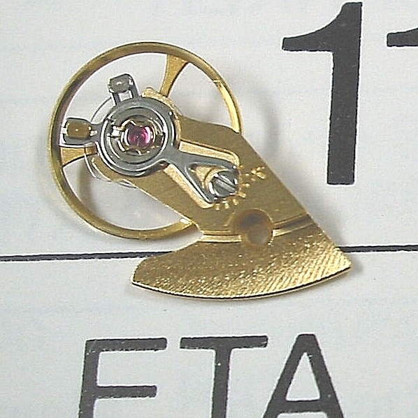 ETA 2892-2 2892 A2 new balance wheel with yellow balance bridge for Swiss watch