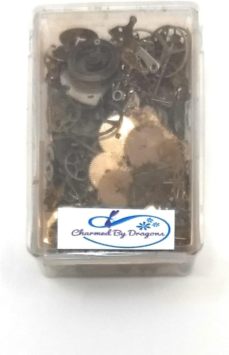 Mixed Metal Vintage Watch Components – 500+ Pieces