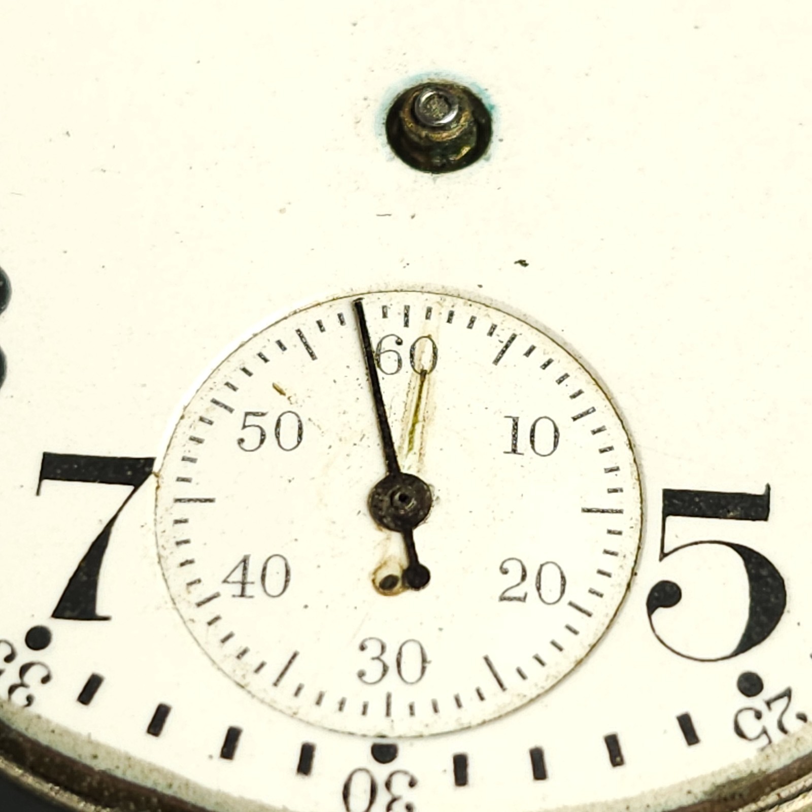 1914 Waltham Equity Pocket Watch Movement 17s 7j Boston